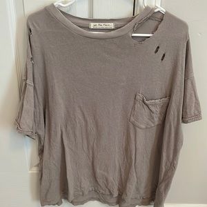 We The Free grey tee
